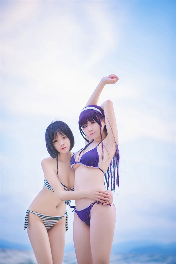 白金Saki写真 - 水着泳装秀 [27P112MB]