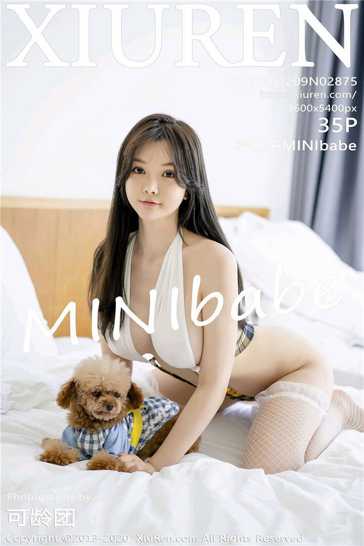 [XiuRen秀人网] 2020.12.09 No.2875 糯美子Mini 格子死库水与魅惑网袜 [35+1P300M]