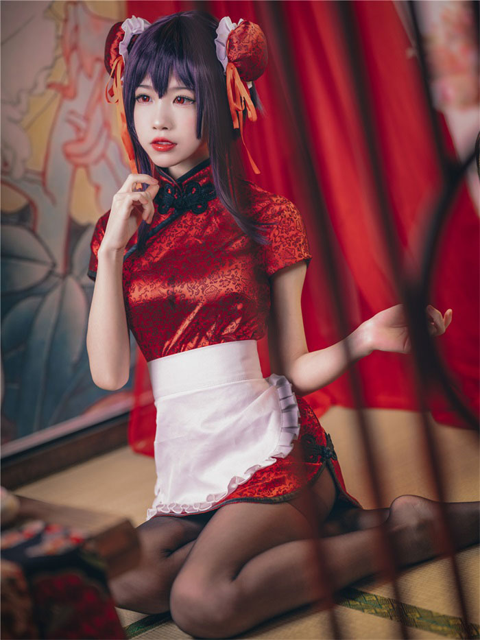知名动漫博主@水淼aqua-霞之丘诗羽 旗袍 [29P/586MB]