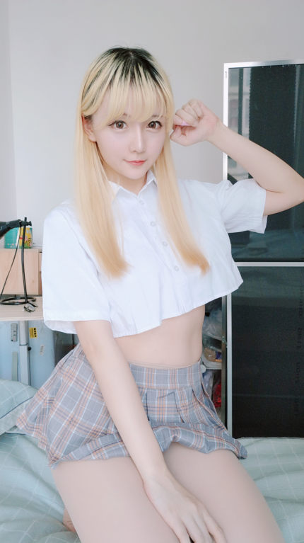 星之迟迟 定制 NO.011 6-25 短制服裙 [66P1V-303MB]