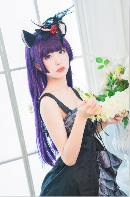 水淼aqua- 黑猫 冷门小礼服 [9P 101M]