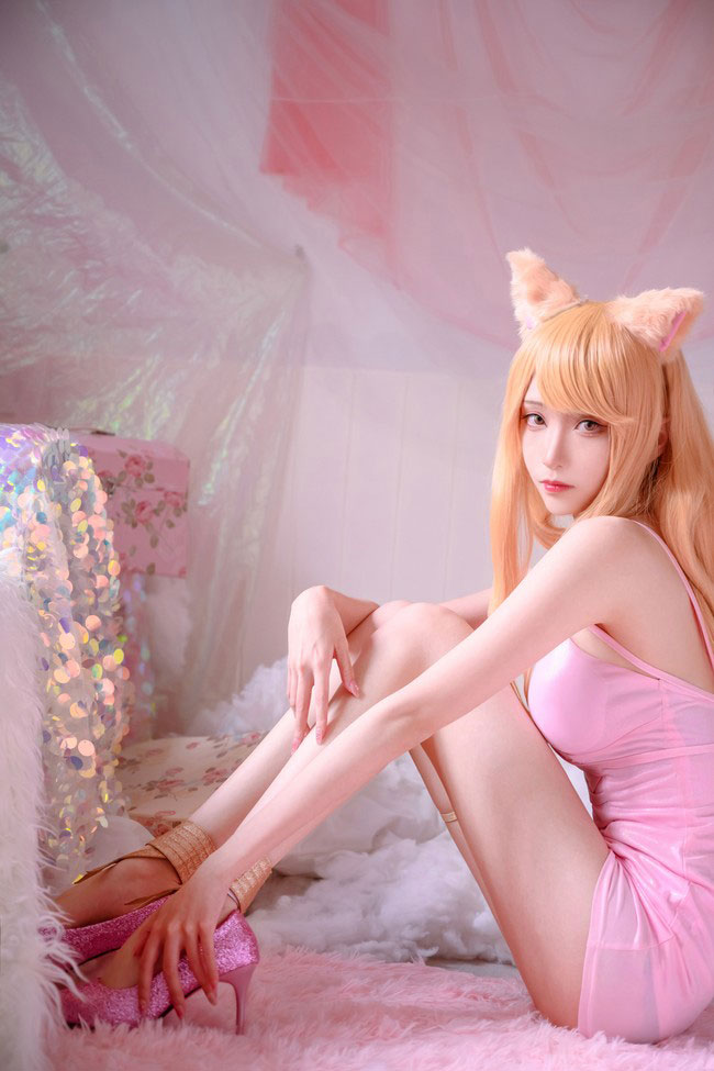 青青子Js  KDA同人阿狸cos 9P 1M