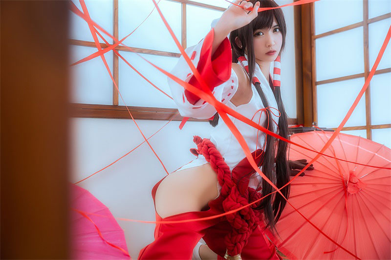 鳗鱼霏儿No.007 - 巫女 [19P142MB]