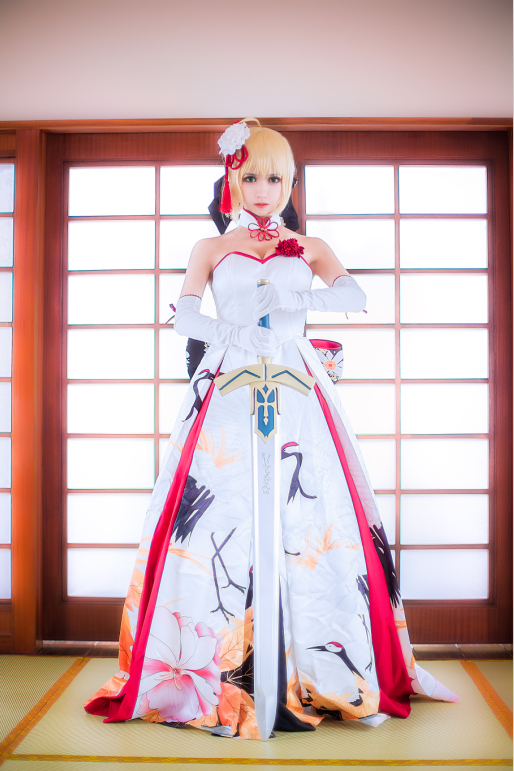 鳗鱼霏儿No.072 - King of Knight 和风礼服 18P212M