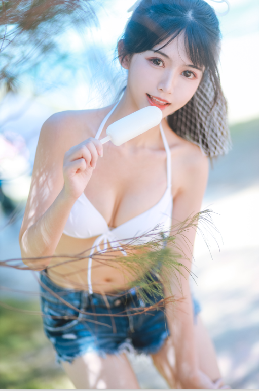 鳗鱼霏儿No.075 - 海边 23P 370M