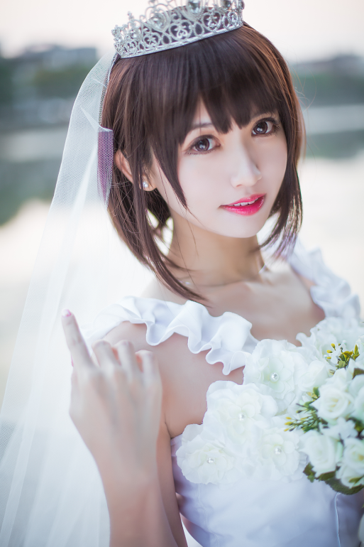 鳗鱼霏儿No.091 - 圣人惠 婚纱 10P122M