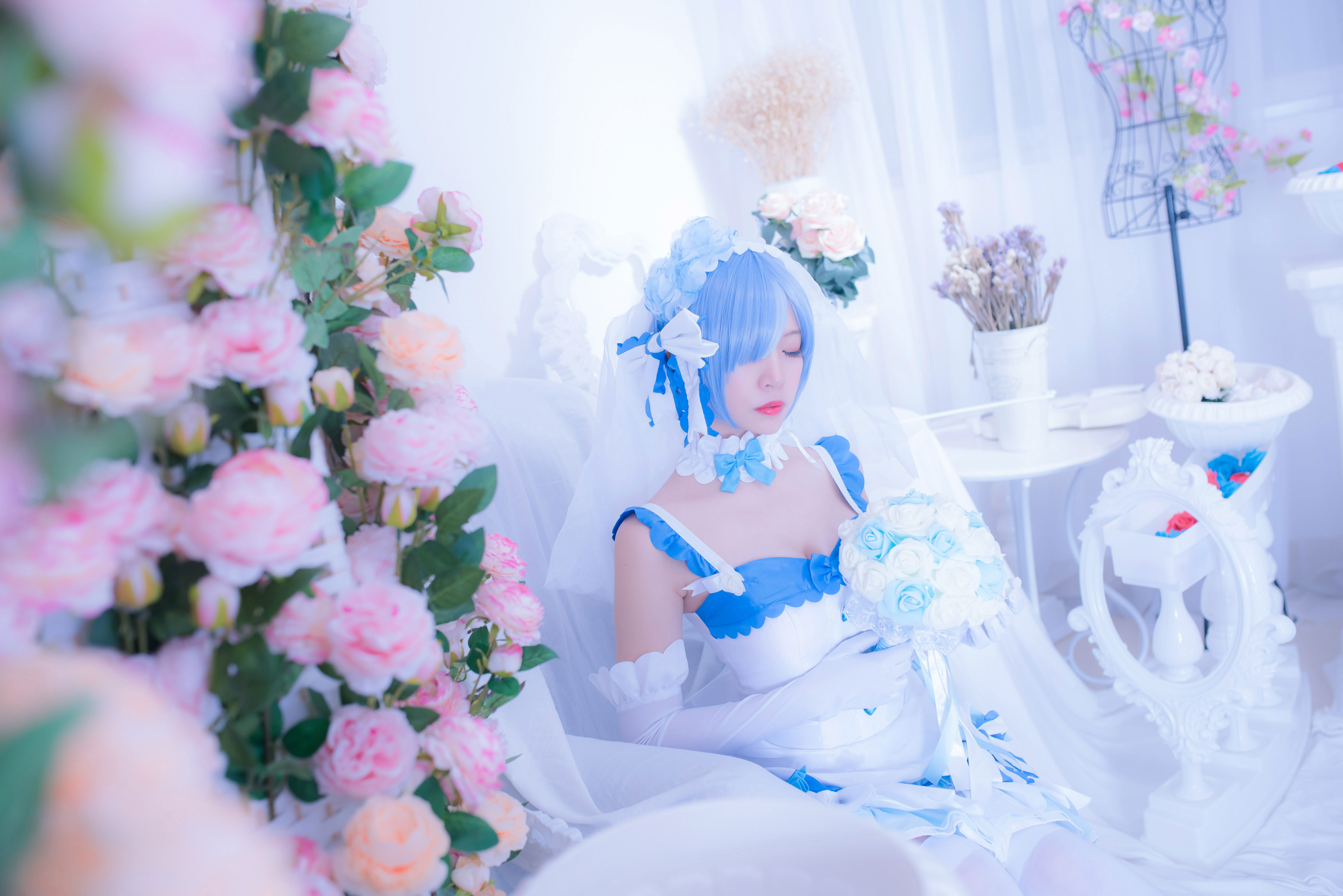 二佐Nisa NO.053 雷姆花嫁 33P78M