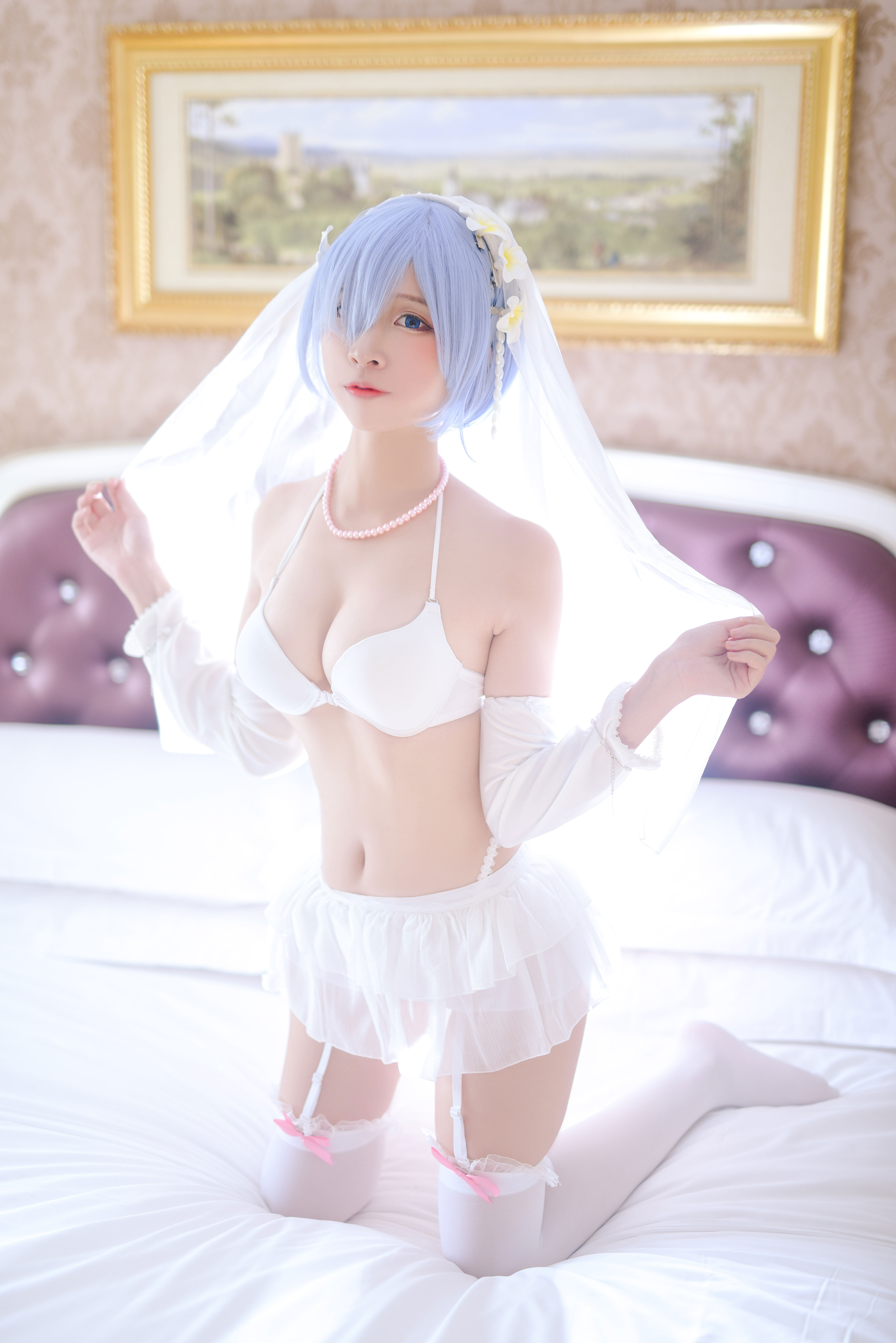 二佐Nisa NO.061 蕾姆婚纱 35P96M
