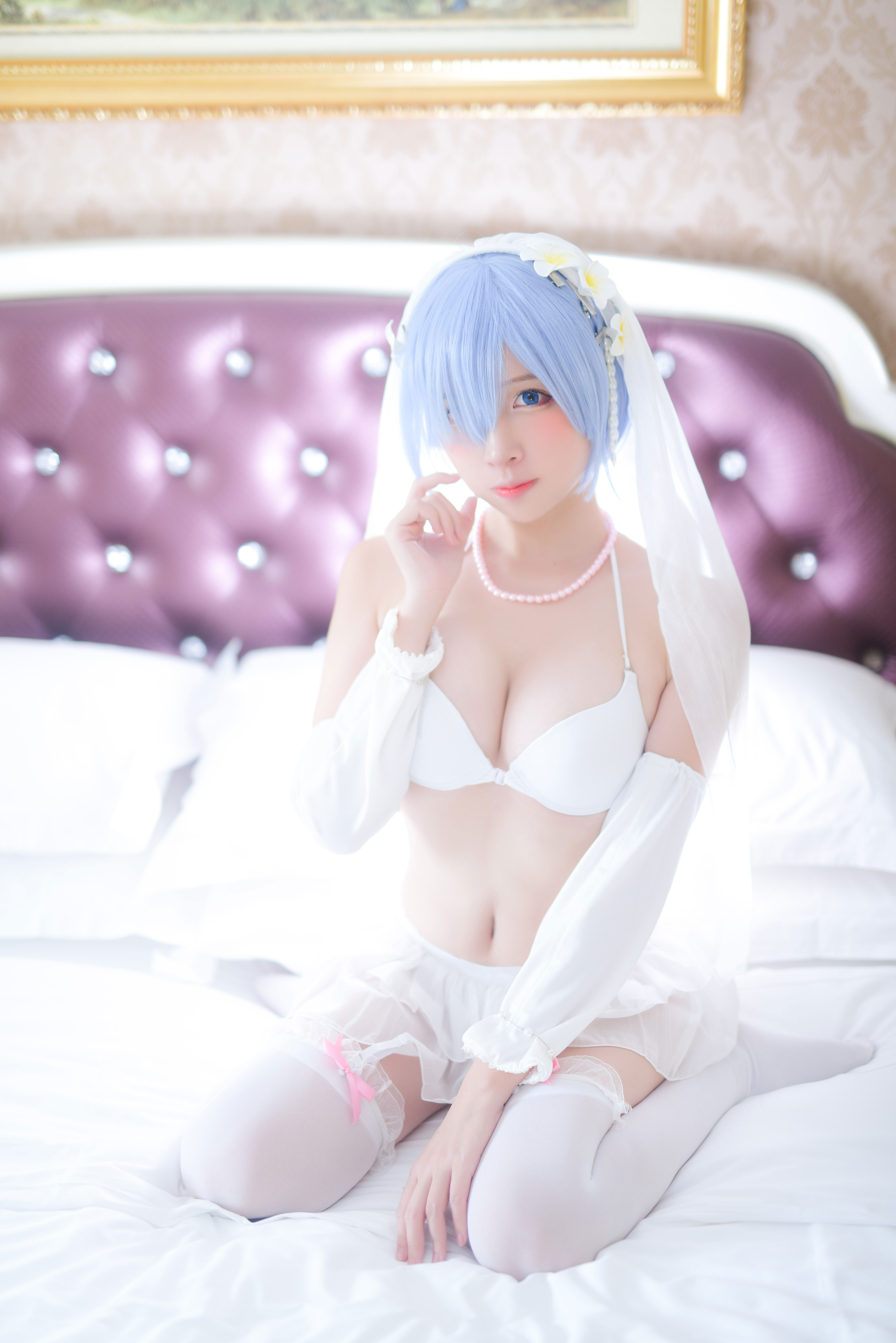 二佐Nisa NO.061 蕾姆婚纱 35P96M