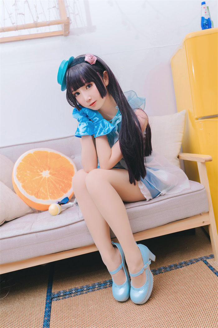 面饼仙儿 NO.026 黑猫打歌服 [12P-128MB]