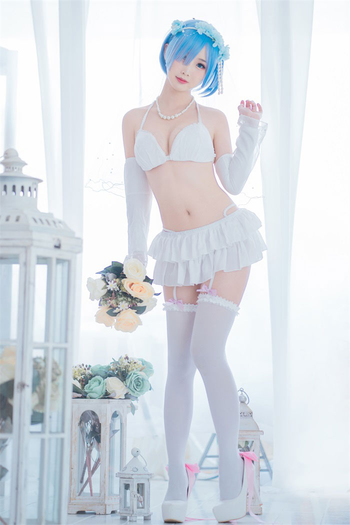 面饼仙儿 NO.044 花嫁蕾姆 [28P-186MB]