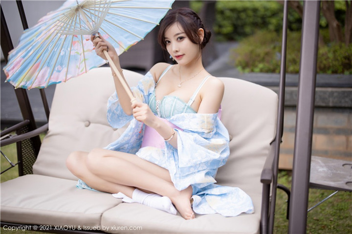 [XIAOYU语画界] 2021.03.05 No.482 杨晨晨sugar 打着油纸伞与身穿浪漫和服 [80+1P808M]