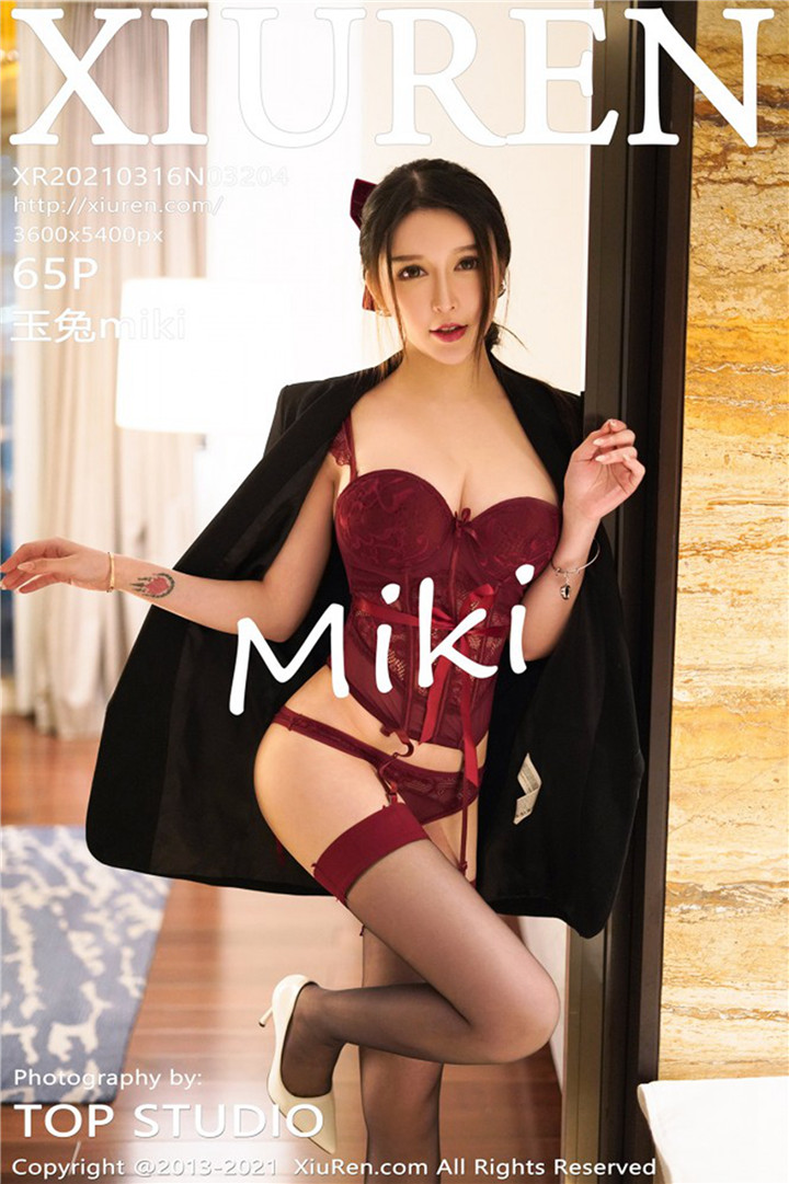 [XiuRen秀人网] 2021.03.16 No.3204 玉兔miki 红色情趣内衣主题系列 [65+1P616M]