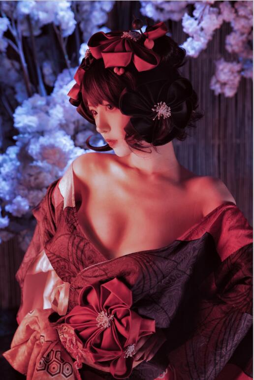 Shika小鹿鹿 - NO.17 北斋和服 14P58M