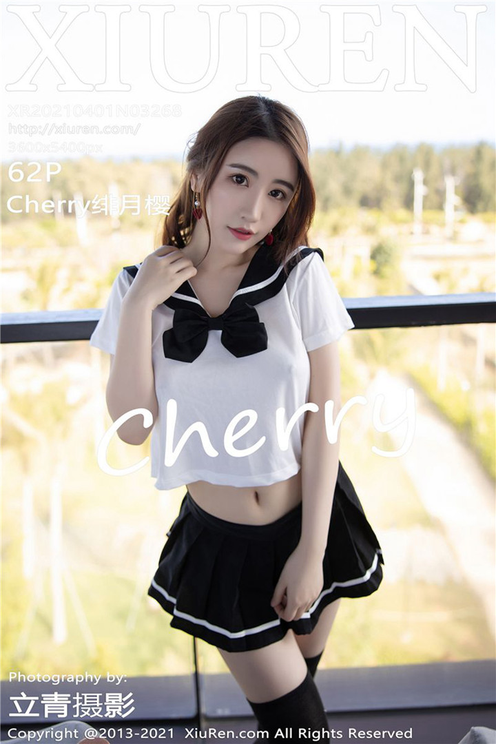 [XiuRen秀人网] 2021.04.01 No.3268 Cherry绯月樱 黑白青春校服 [62+1P584M]