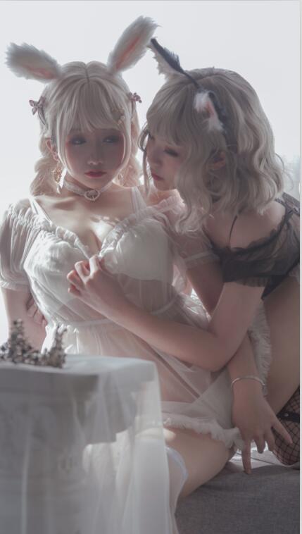 日奈娇 - NO.05 猫与兔 50P630M