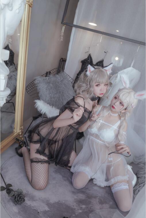日奈娇 - NO.05 猫与兔 50P630M
