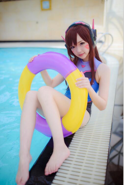 雪晴Astra - NO.02 Overwatch-D.Va水着写真 30P78M