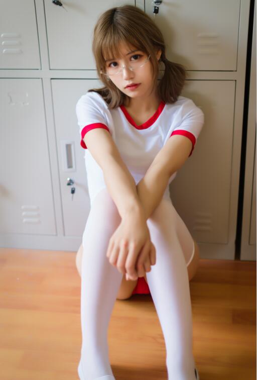 小仓千代w - NO.07 红色体操服 48P672M