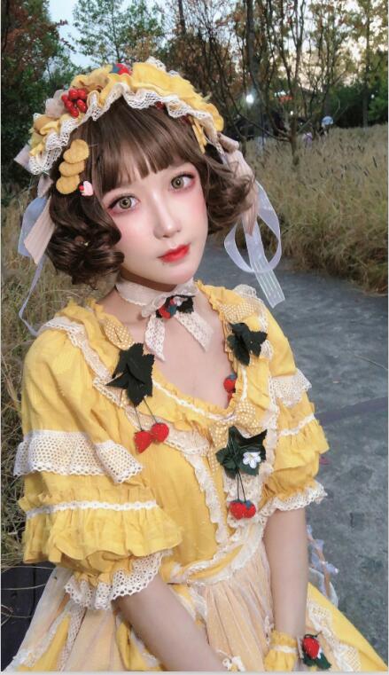 阿包也是兔娘 - NO.04 lolita黄裙 [12P-97MB]