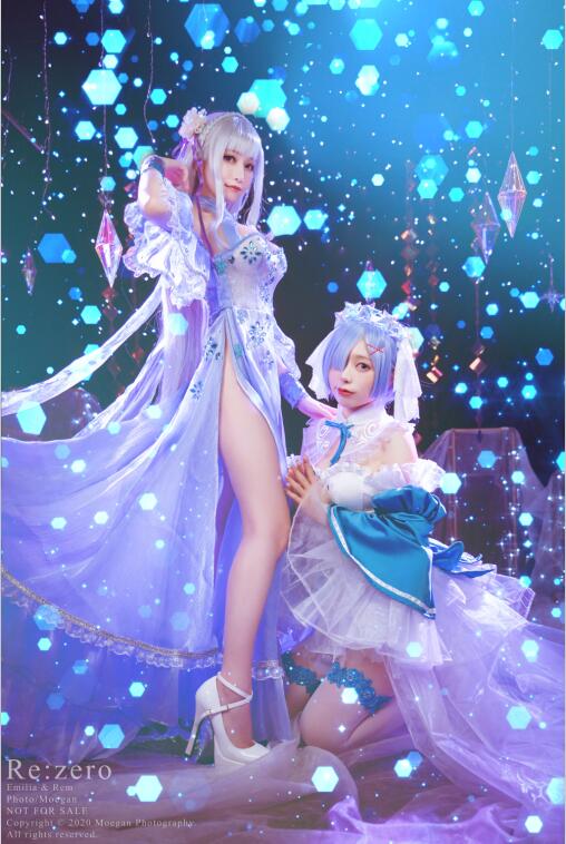 Miyana咪呀 - NO.02 -&紫玥桃 水晶连衣裙 [13P-69MB]