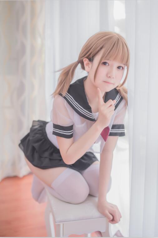 白金-Saki - NO.08 学生服 [17P-87MB]