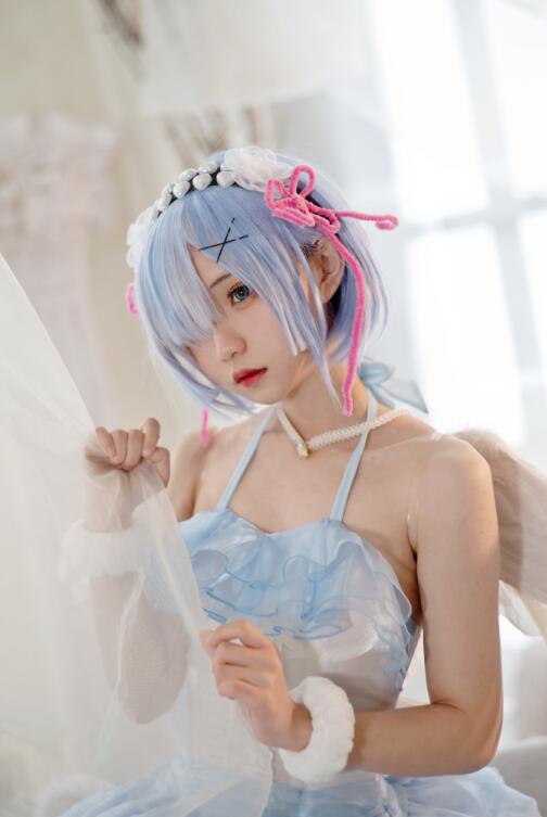 花柒Hana - NO.01 蕾姆天使 [19P-75MB]