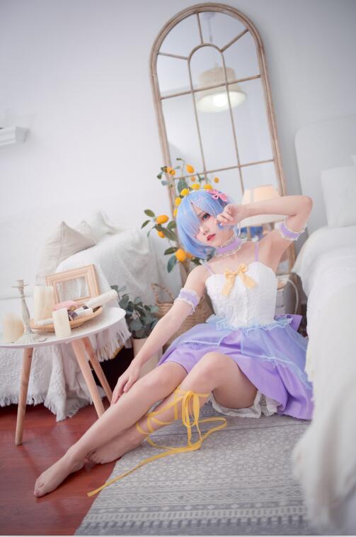 花柒Hana - NO.02 天使蕾姆 [15P-34MB]