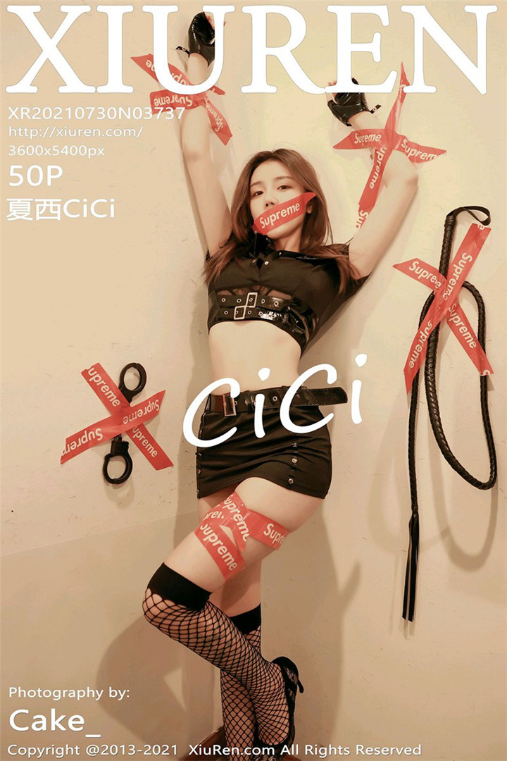 [XiuRen秀人网] 2021.07.30 No.3737 夏西cici 女警制服写真套图[50+1P]