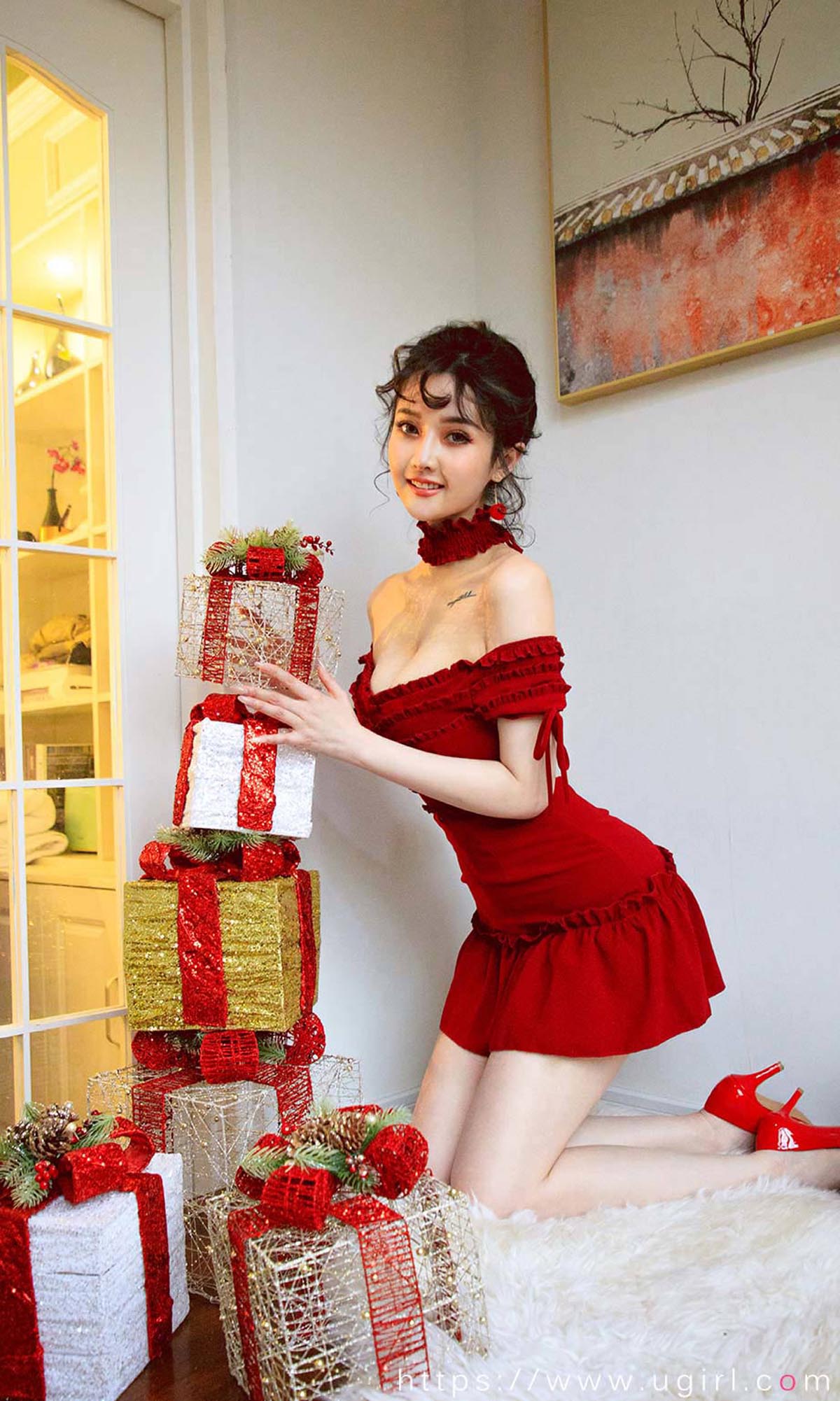 [爱尤物]2019 NO.1672 露儿—圣诞限定[35P／48.6M]