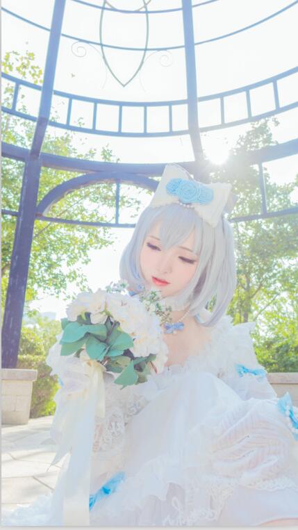 斯文文文文 - NO.64 VOCALOID COS御姐洛天依花嫁 13P13M