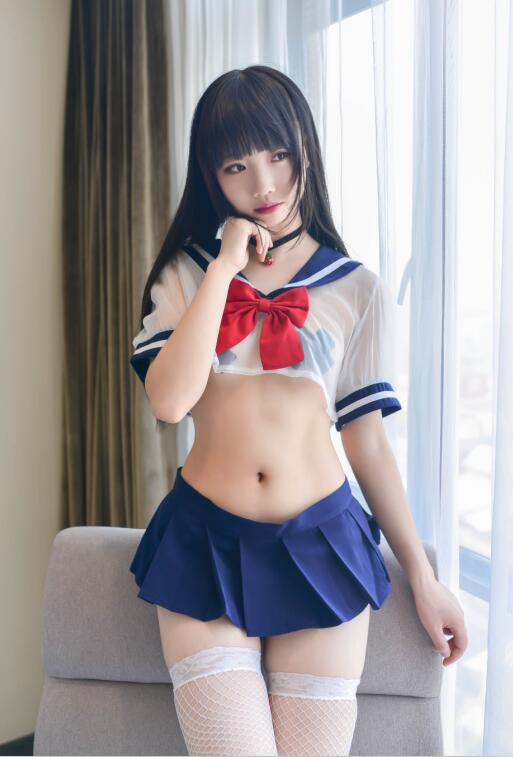 雪琪SAMA - NO.05 透明JK [20P-21MB]