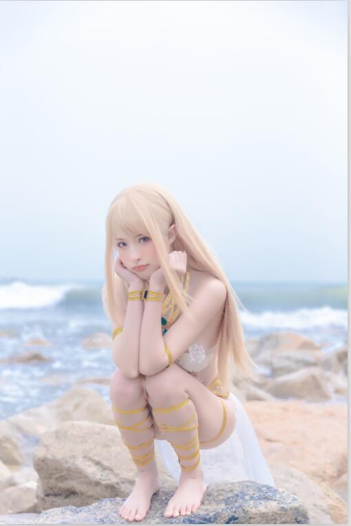 清水由乃 - NO.24 玛丽萝丝-白色泳衣 [33P-355MB]