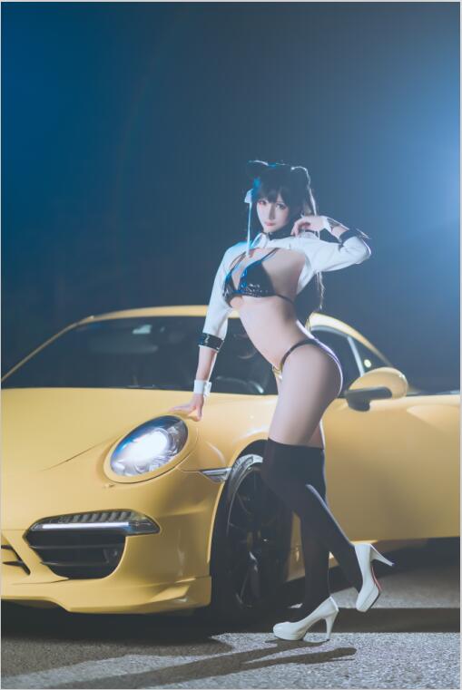 雅祈 - NO.02 碧蓝航线 赛车爱宕 [23P-354MB]