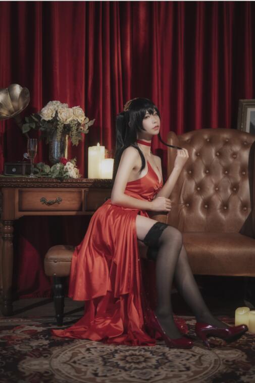 NO.3 爱老师_PhD-碧蓝航线 大凤 毒苹果礼服 [6P-50MB]