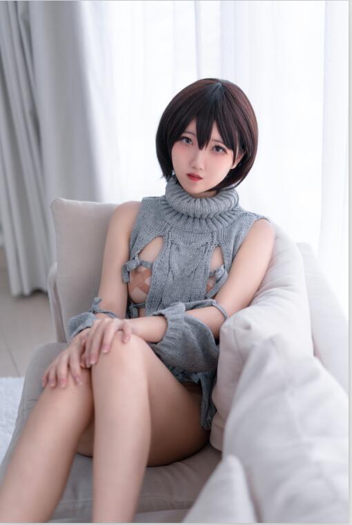 阿薰kaOri - NO.02 露背毛衣 [20P-105MB]