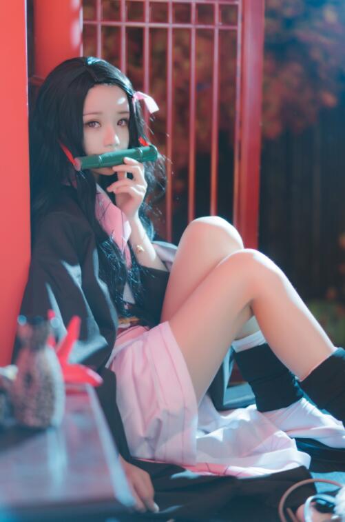 桜桃喵 - NO.62 灶门祢豆子 [21P-