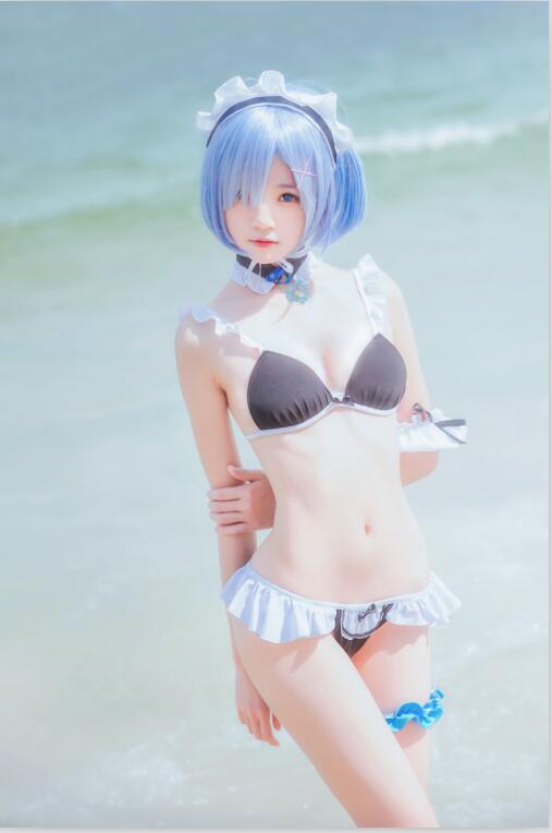 桜桃喵 - NO.79 蕾姆COS [48P