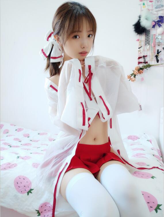雯妹不讲道理 - NO.006 1号本 巫女 [17P-174MB]