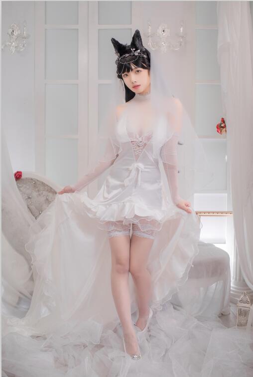 雯妹不讲道理 - NO.028 雯妹爱宕花嫁 [32P-282MB]