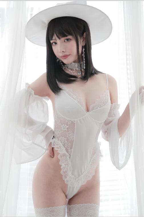 雯妹不讲道理 - NO.075 白女巫 [34P-254MB]