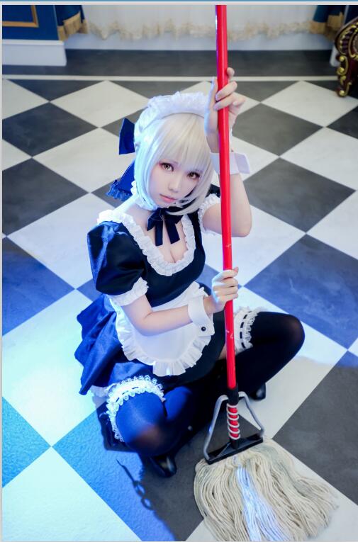 ElyEE子 - NO.38 saber-女仆 17P