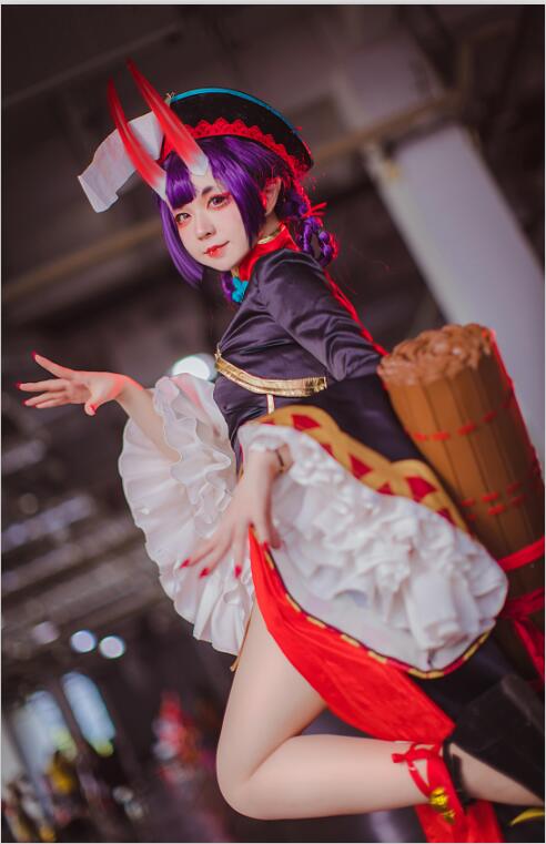 渊秧 - NO.04 FATEu002FGRANDORDER-酒吞童子僵尸cos 8p