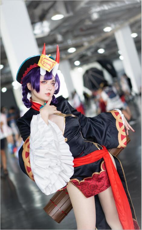 渊秧 - NO.04 FATEu002FGRANDORDER-酒吞童子僵尸cos 8p