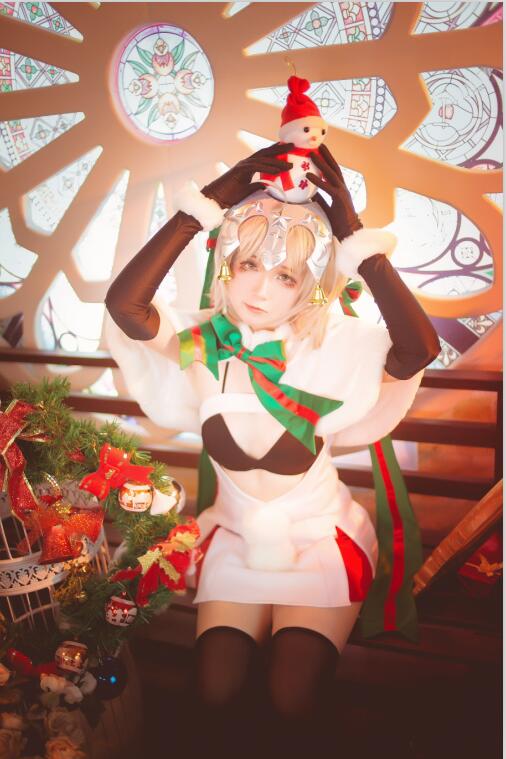 渊秧 - NO.22 贞德lancer cos 9p