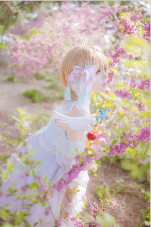 渊秧 - NO.24 魔卡少女樱-木之本樱中华风洋装同人cos 10p