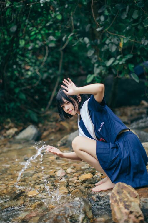 小野妹子w - NO.10 小溪 [9P-