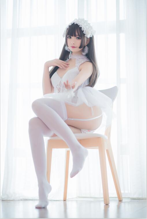 小野妹子w - NO.17 白色纱裙 [9P-