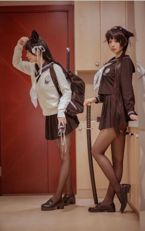 小野妹子w - NO.44 &前羽 校服 [29P-