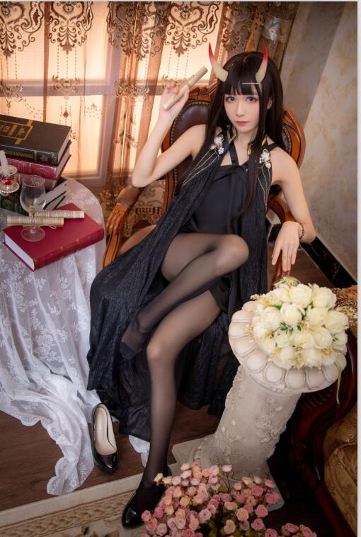 Tomoyo酱 - NO.02 碧蓝 能代礼服 [12P